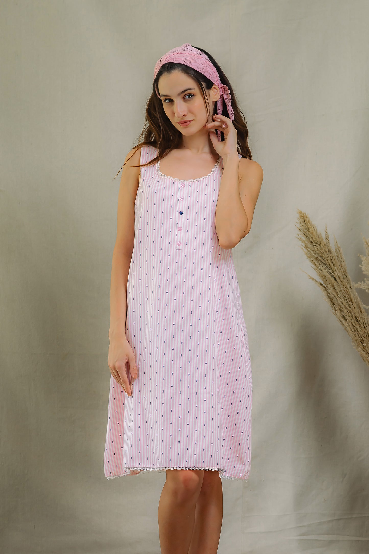 Rosy Dots Nightshirt
