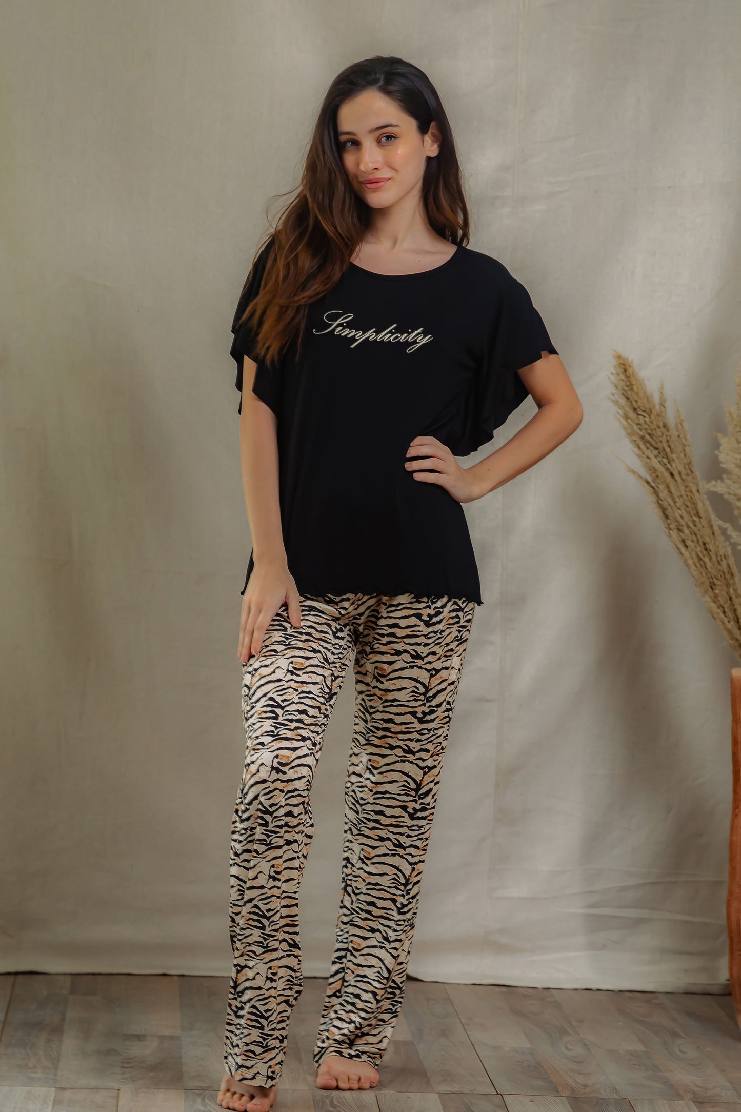 Simplicity Pajama full-length pants