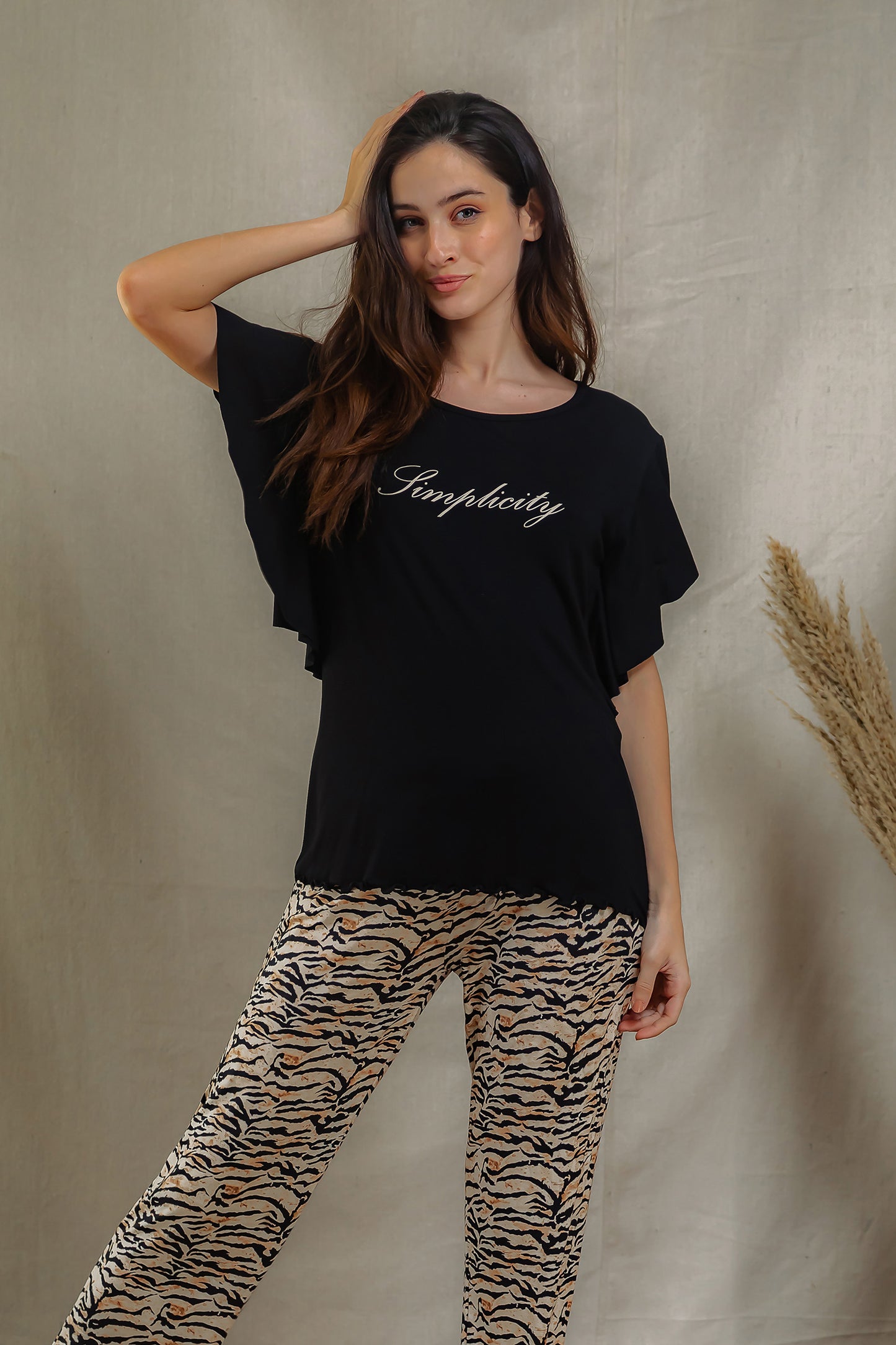 Simplicity Pajama full-length pants