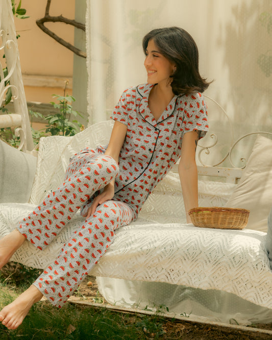 Watermelon Print Pajama