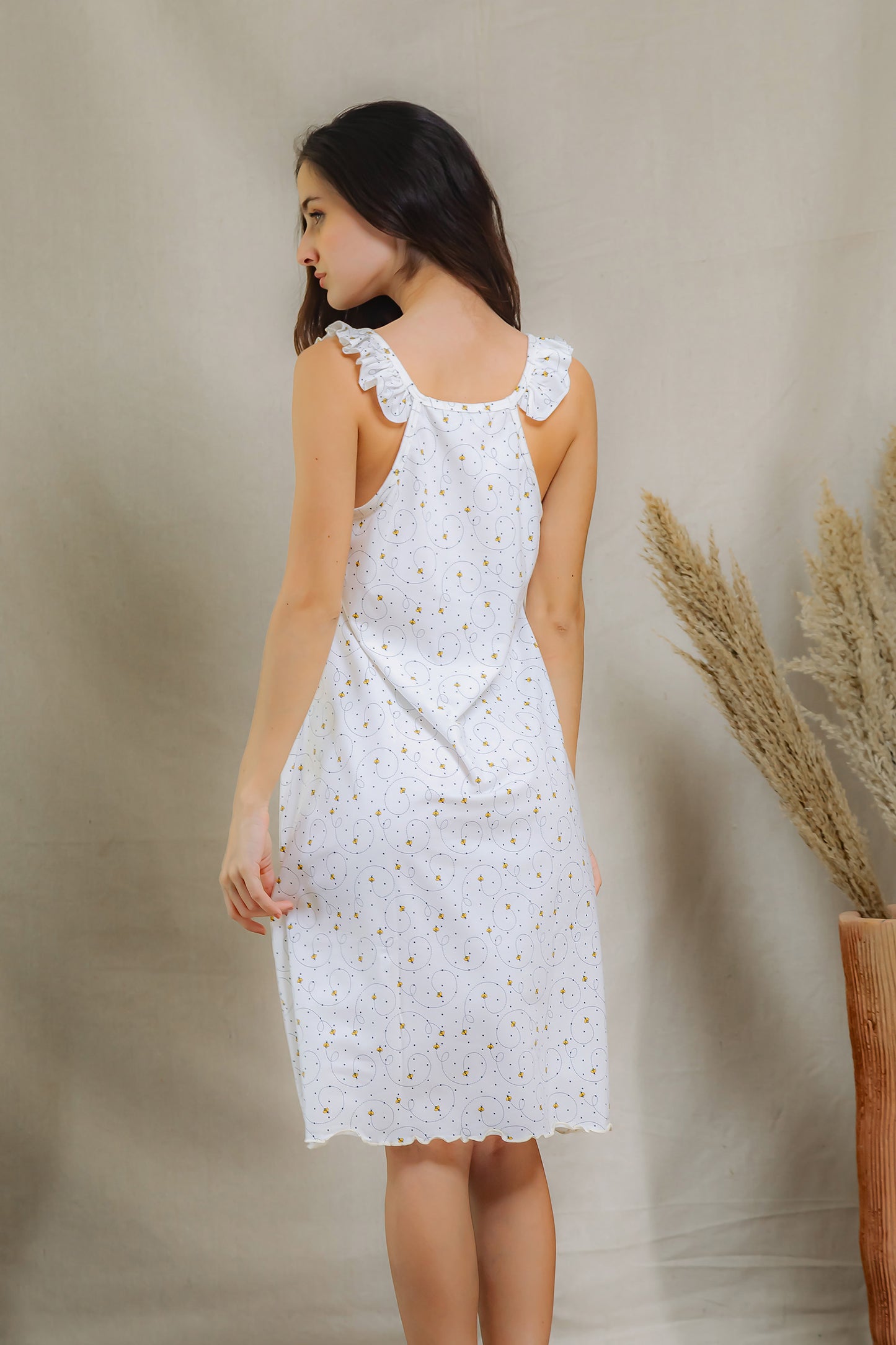 Bee Bliss Sleeveless Nightshirt