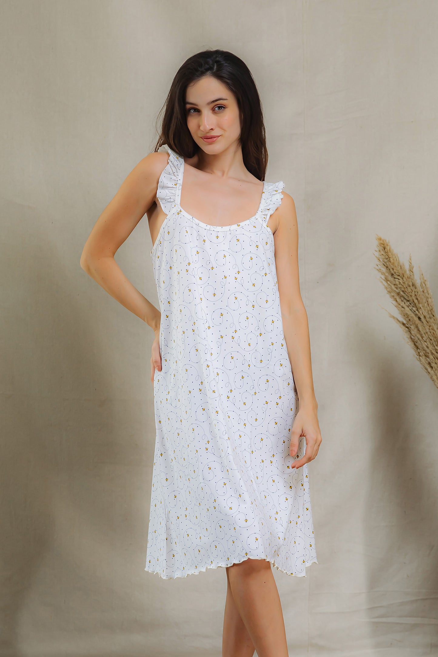 Bee Bliss Sleeveless Nightshirt