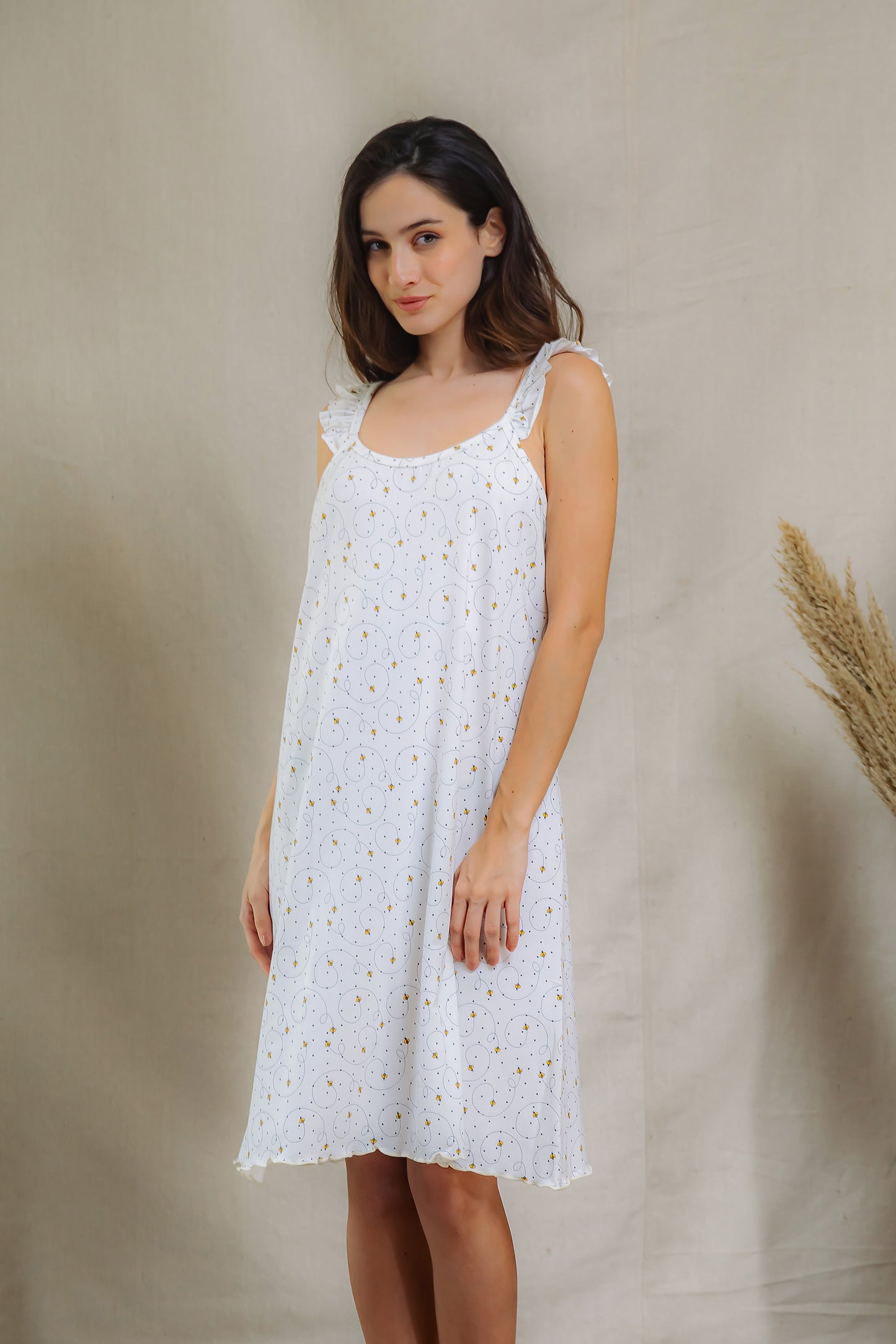 Bee Bliss Sleeveless Nightshirt