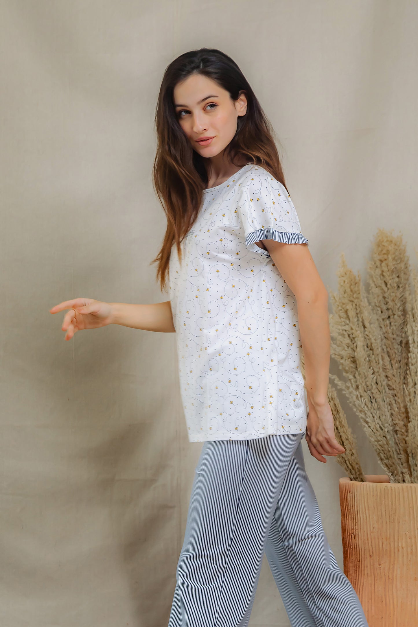 Bee Happy Pajama Set