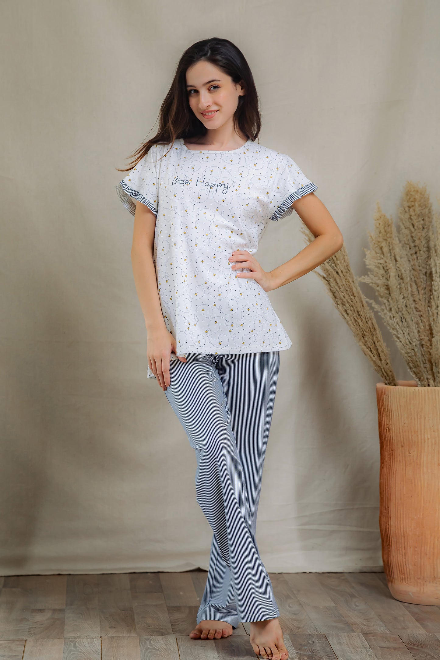 Bee Happy Pajama Set