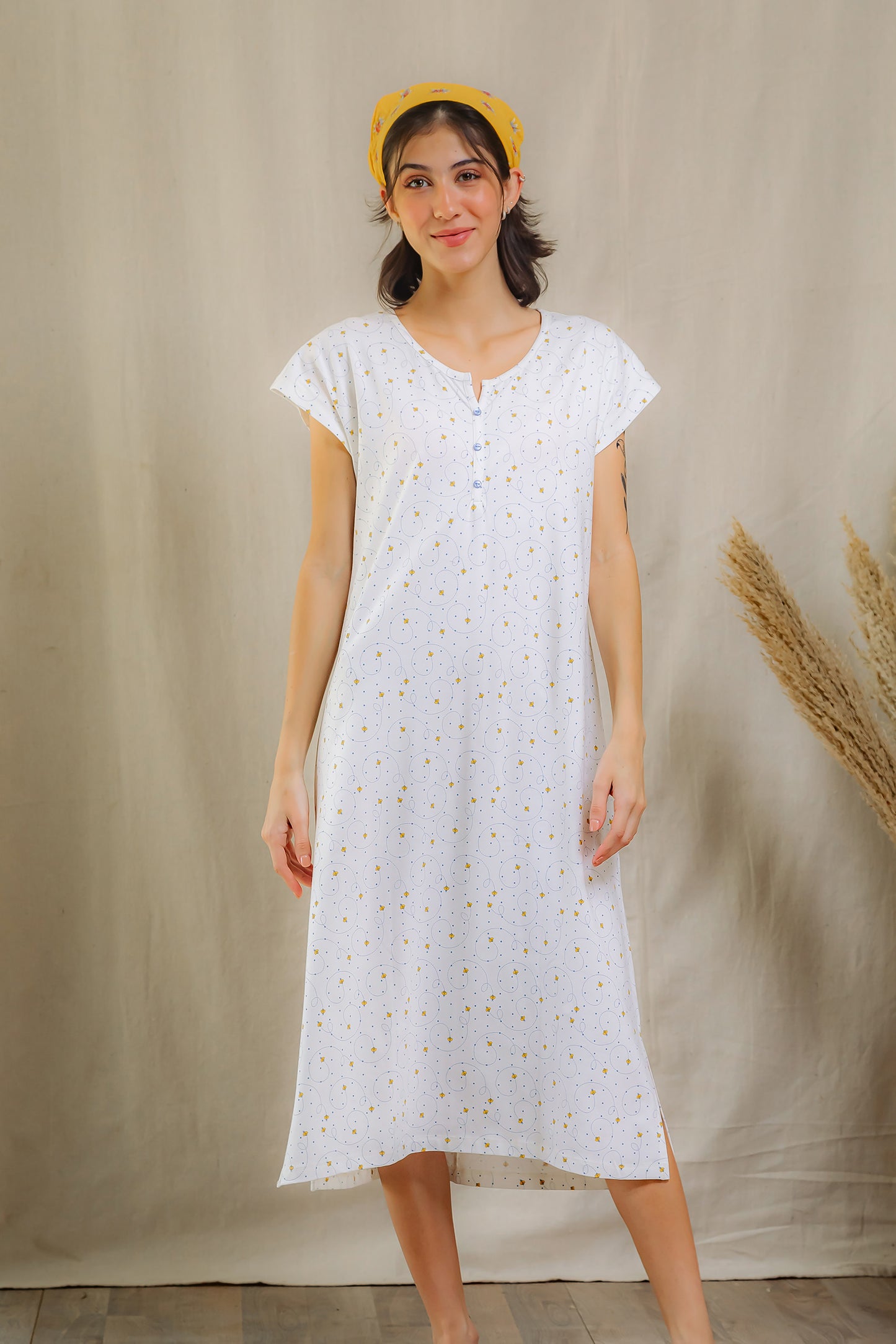 Swirly Bees Nightshirt