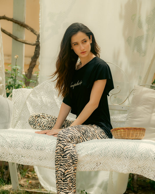 Simplicity Pajama full-length pants