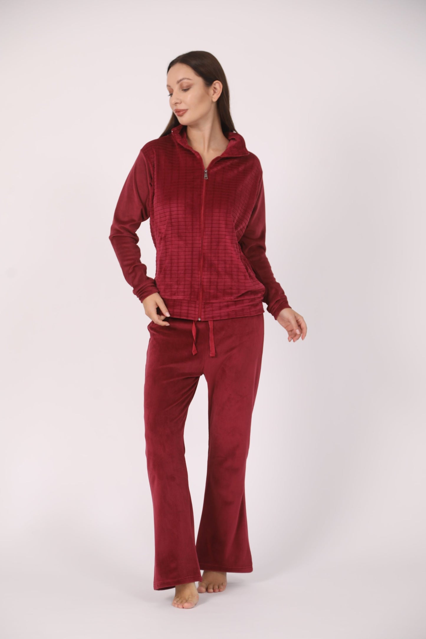 Squared Zippered Pajamas