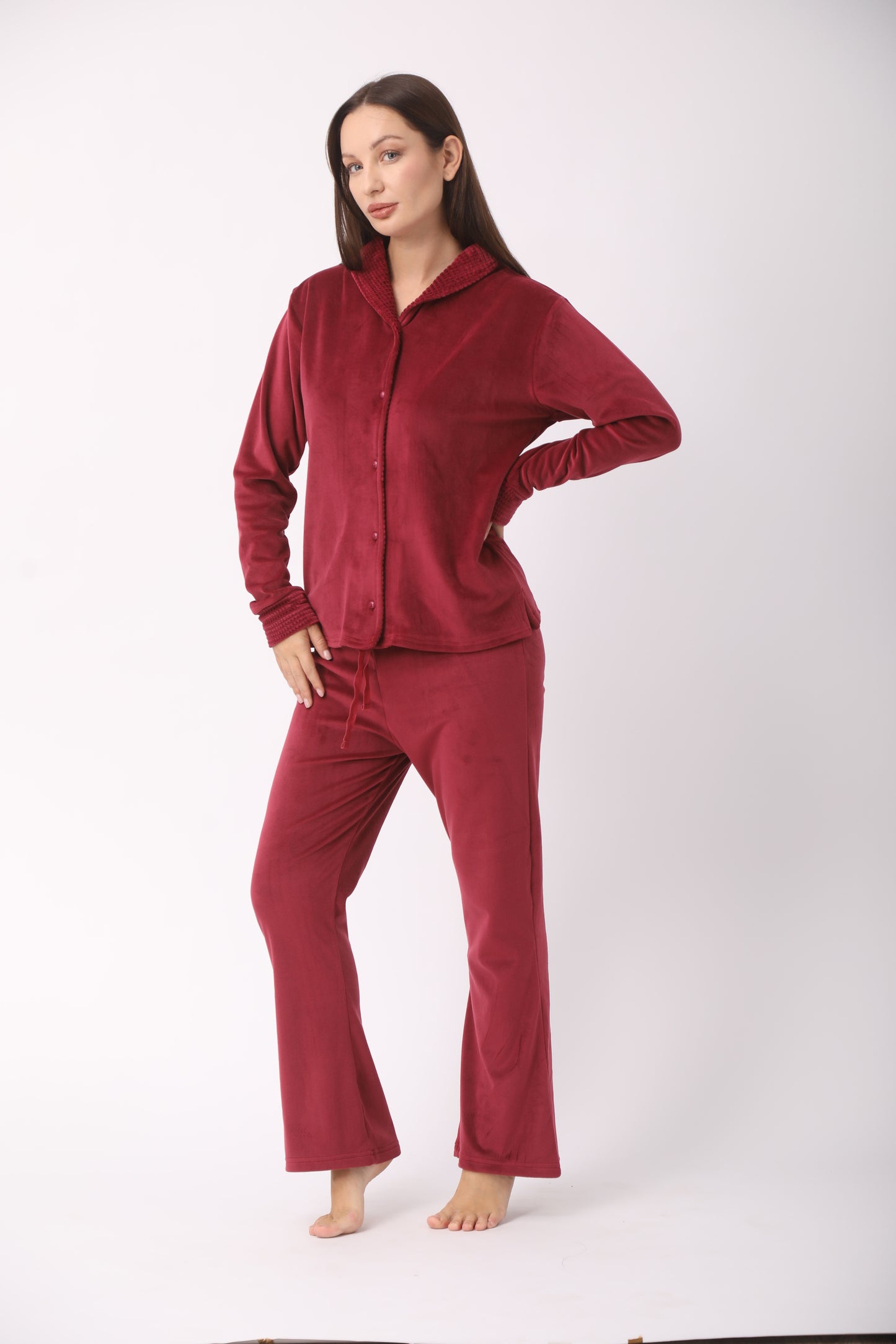 Textured Lining Pajamas