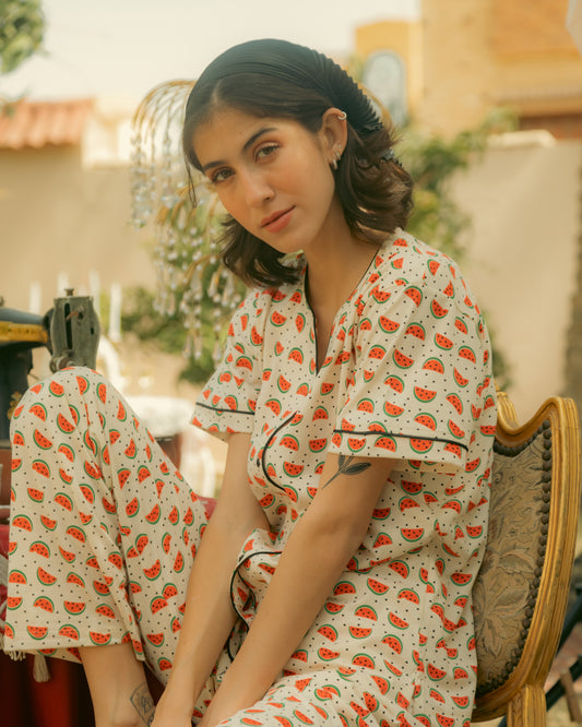 White Watermelon Pajama